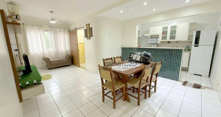 Apartamento na praia das Pitangueiras, 03 dormitórios, 02 vagas, lazer