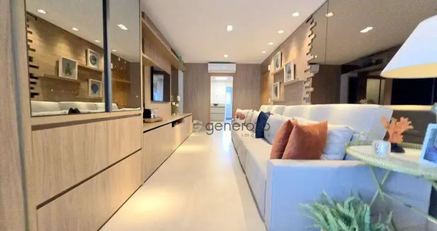 Apartamento na praia das Pitangueiras, 03 suítes, lazer, varanda gourmet, 02 vagas