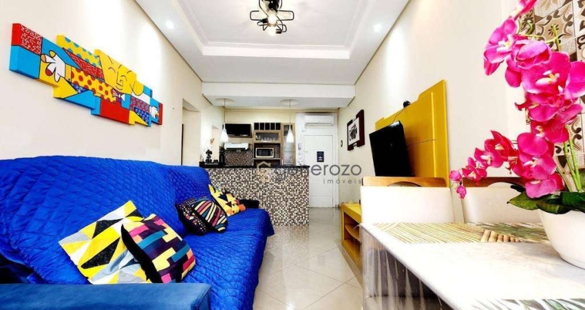 Apartamento a venda na praia das pitangueiras, 01 dormitório, 01 vaga de garagem