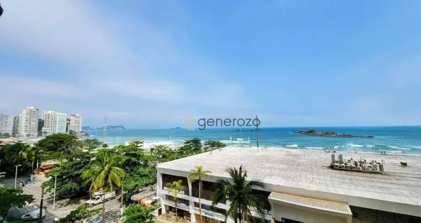 Apartamento com 3 dormitórios à venda, 152 m² por r$ 1.100.000,00 - pitangueiras - guarujá/sp