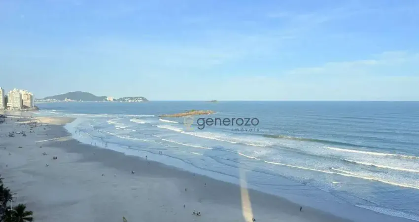 Apartamento à venda na praia das pitangueiras, 04 dormitórios, frente total para o mar, 02 vagas de garagem