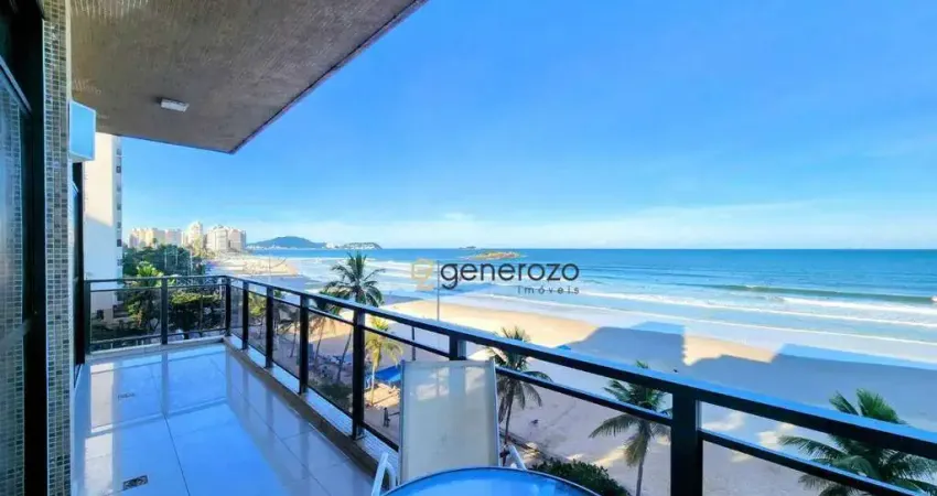 Apartamento com 4 dormitórios à venda, 211 m² por R$ 2.100.000 - Pitangueiras - Guarujá/SP