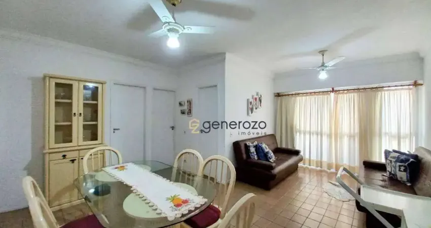Apartamento com 2 dormitórios para alugar, 74 m² por R$ 3.000,00/mês - Pitangueiras - Guarujá/SP