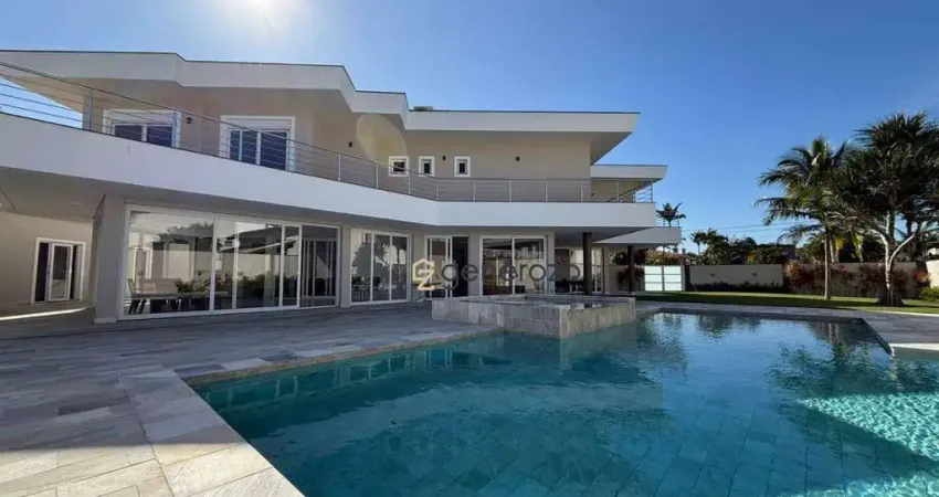 Casa a venda no condomínio acapulco, 06 dormitórios, lazer e garagem