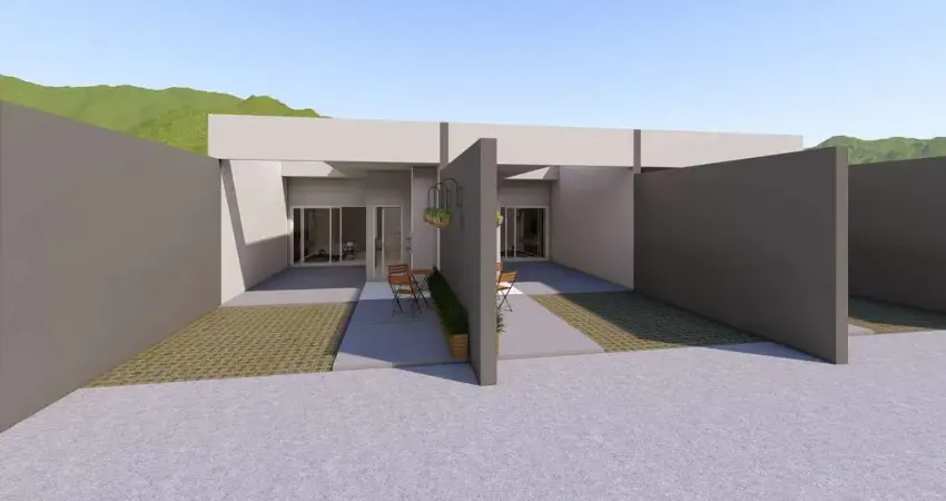 Casa geminada com suíte mais dois quartos no Boa Vista