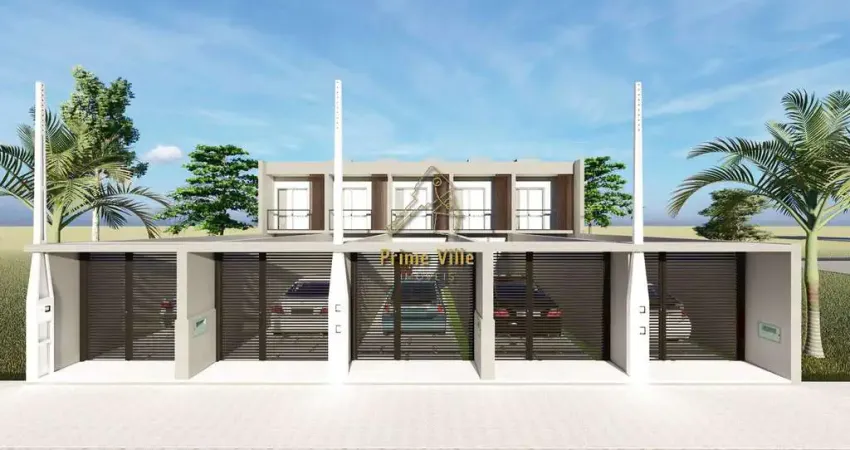 Geminado na planta com 2 dormitórios no bairro comasa em joinville – santa catarina