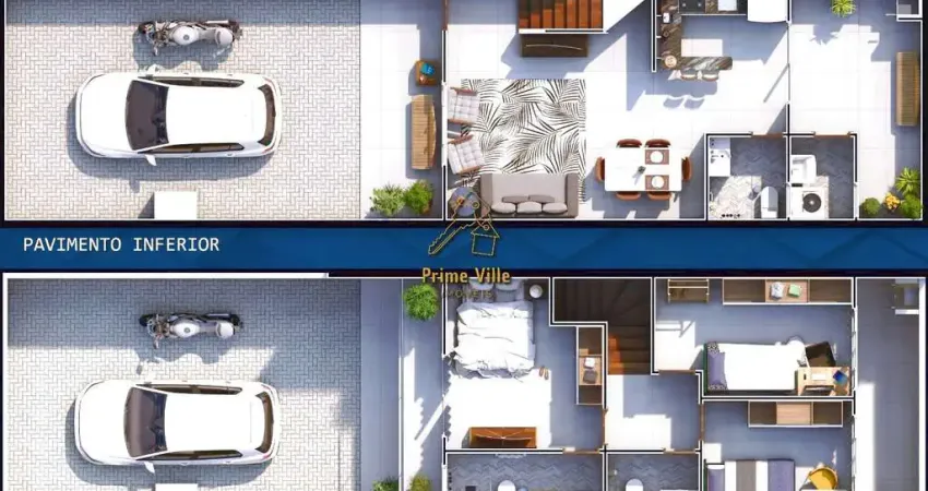 Casa com 2 quartos à venda na Rua Francisca Gonçalves da Silva, 22, João Costa, Joinville