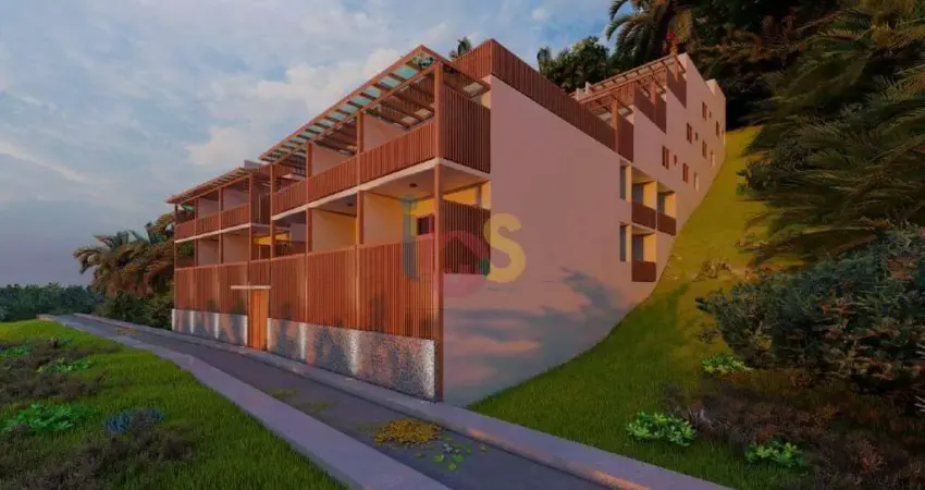 Apartamento no condomínio villa morro, em morro de são paulo-ba