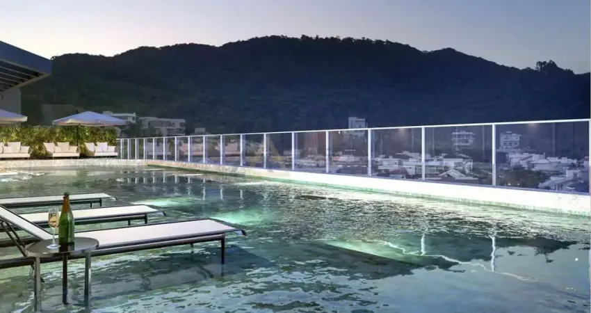 APARTAMENTO COM 1 SUÍTE NO EDIFÍCIO DUO NA PRAIA BRAVA EM ITAJAÍ, COM ÁREA DE LAZER, VAGA PRIVATIVA.