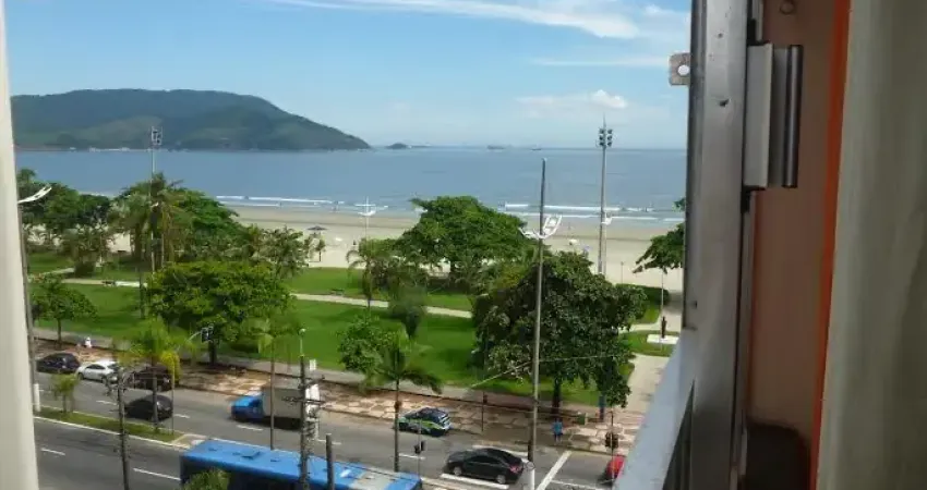 Apartamento, 2 quartos, vista mar, prédio frente mar, 1 vaga de garagem, bairro: embaré, cidade: