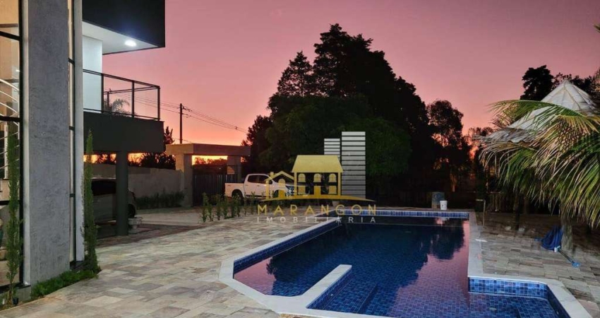Casa com 5 dormitórios, 550 m² - venda por R$ 4.750.000,00 ou aluguel por R$ 32.720,00/mês - Condomínio Porta do Sol - Mairinque/SP