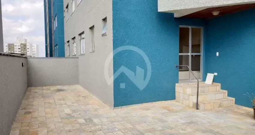 Apartamento garden para alugar com 1 quarto no ed. zodiaco, curitiba.