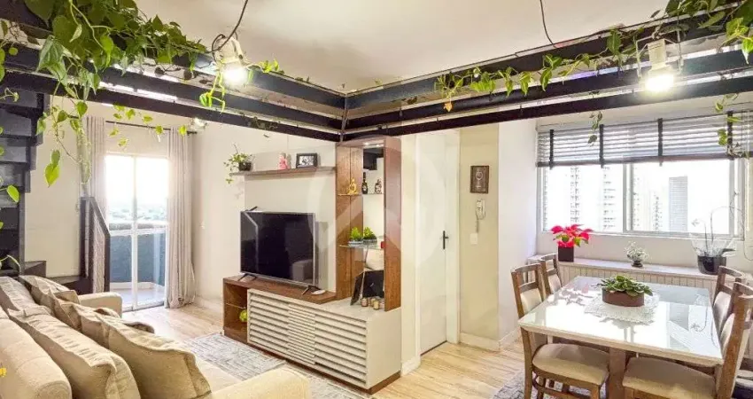 Apartamento a venda Cobertura/duplex com 1 quarto TOTALMENTE MOBILIADO no ED. ZODIACO, Curitiba.