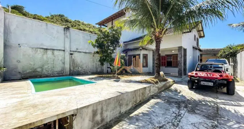 Casa com 4 dormitórios à venda, 154 m² por r$ 550.000,00 - campo redondo - são pedro da aldeia/rj