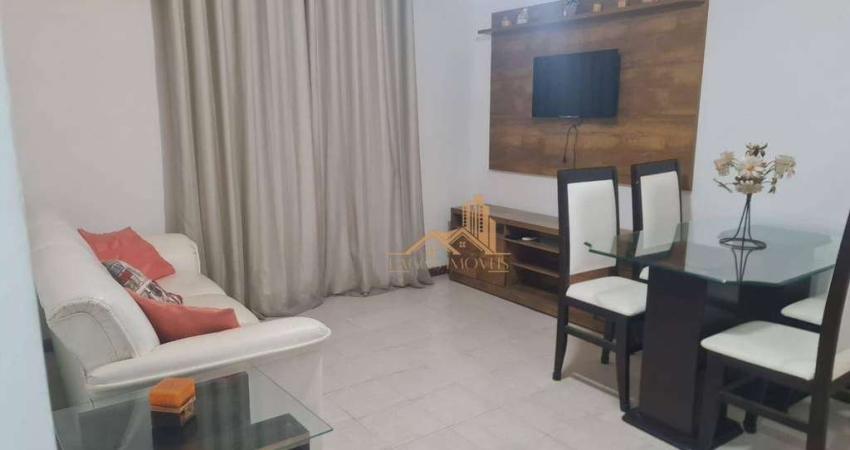 Apartamento com 2 dormitórios para alugar, 56 m² por R$ 2.500/mês - Centro - São Pedro da Aldeia/RJ