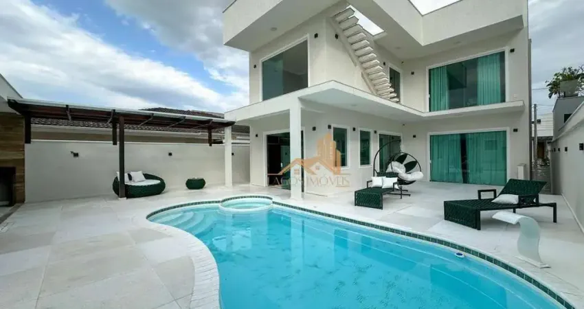 Casa com 4 dormitórios à venda, 240 m² por r$ 2.400.000 - nova são pedro - são pedro da aldeia/rj