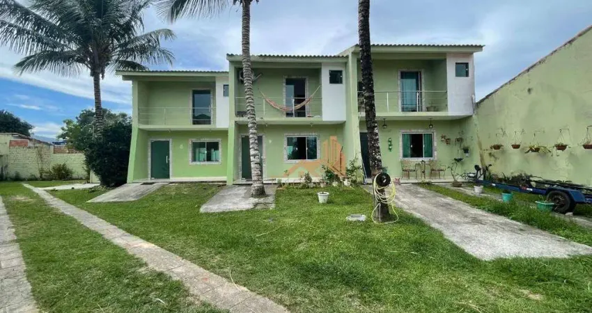 Casa com 2 dormitórios para alugar, 80 m² por r$ 2.074,00/mês - balneário são pedro - são pedro da aldeia/rj