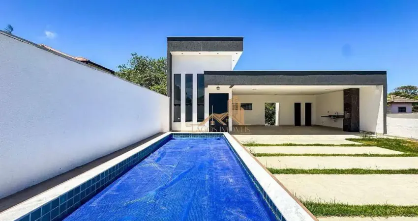 Casa com 3 dormitórios à venda, 146 m² por R$ 750.000 - Praia do Sudoeste - São Pedro da Aldeia/RJ