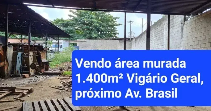 Terreno à venda na Avenida Brasil, Vigário Geral, Rio de Janeiro