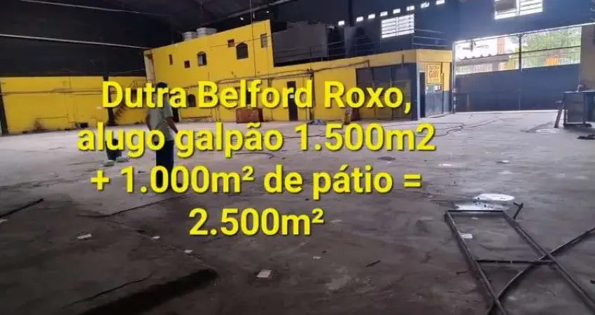 Barracão / Galpão / Depósito com 4 salas para alugar na Travessa Morsing, 455, Centro, Belford Roxo