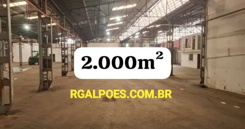 Barracão / Galpão / Depósito com 2 salas para alugar na Avenida Joaquim da Costa Lima, 254, Parque Santa Amélia, Belford Roxo