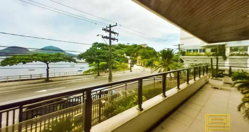 Apartamento com 4 quartos à venda, 572 m² por r$ 3.100.000 - boa viagem - niterói/rj