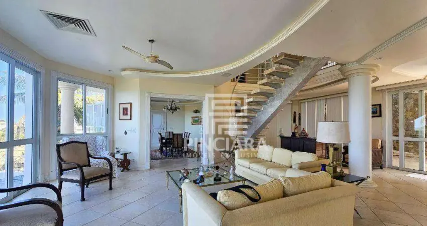 Mansão com praia privativa no condomínio praia das espumas - compre por r$ 6.000.000 - araruama/rj