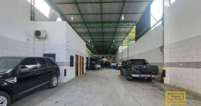 Galpão Logístico 500 m², Porteira Fechada - venda por R$ 4.000.000 ou aluguel por R$ 45.000/mês - Santa Rosa - Niterói/RJ
