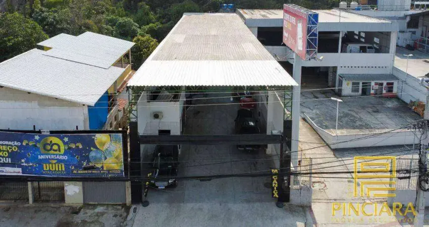 Galpão logístico 500 m², porteira fechada - venda por r$ 4.000.000 ou aluguel por r$ 45.000/mês - santa rosa - niterói/rj