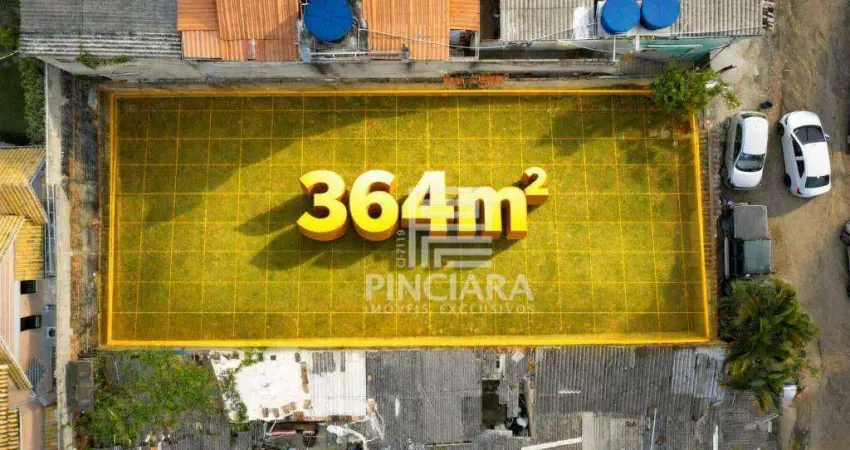 Terreno, 364 m² - venda por R$ 480.000,00 ou aluguel por R$ 2.505,00/mês - Itaipu - Niterói/RJ