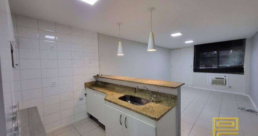 Flat com 1 quarto para alugar, 32 m² por R$ 2.846/mês - Centro - Rio de Janeiro/RJ