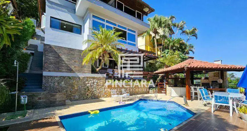 Casa com 4 quartos (2suítes) à venda, 350 m² por r$ 1.600.000 - itaipu - niterói/rj