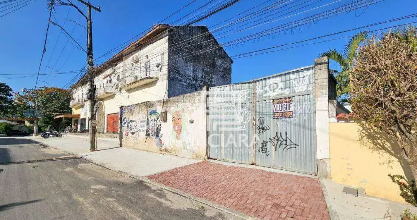Terreno para alugar, 360 m² por r$ 6.000/mês + taxas - piratininga - niterói/rj