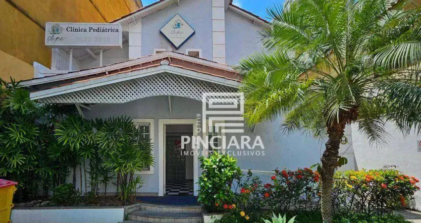Casa comercial de 370 m², com 16 salas, sendo 9 consultórios - alugue por r$ 29.000/mês + taxas - icaraí - niterói/rj