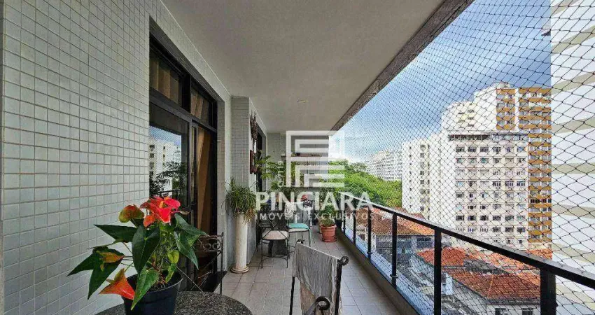 Apartamento de 396 m² com 4 quartos (2 suítes) - à venda por r$ r$ 1.700.000 - icaraí - niterói/rj