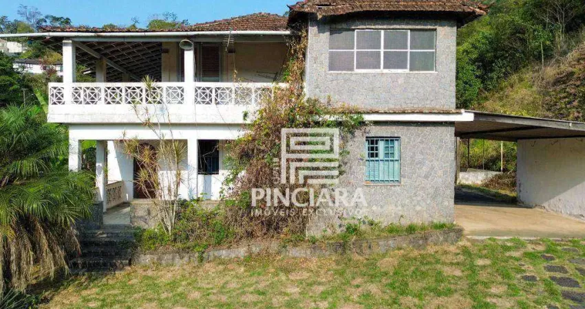 Casa de 200 m² em terreno de 1.600 m² por r$ 600.000 - vila progresso - niterói/rj
