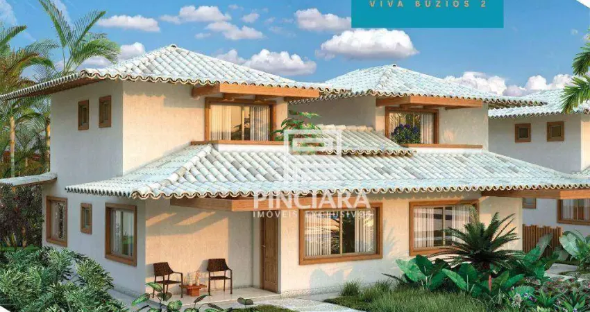 Viva buzios ii, com 2 quartos, 229 a 241 m²- baia formosa - armação dos búzios/rj