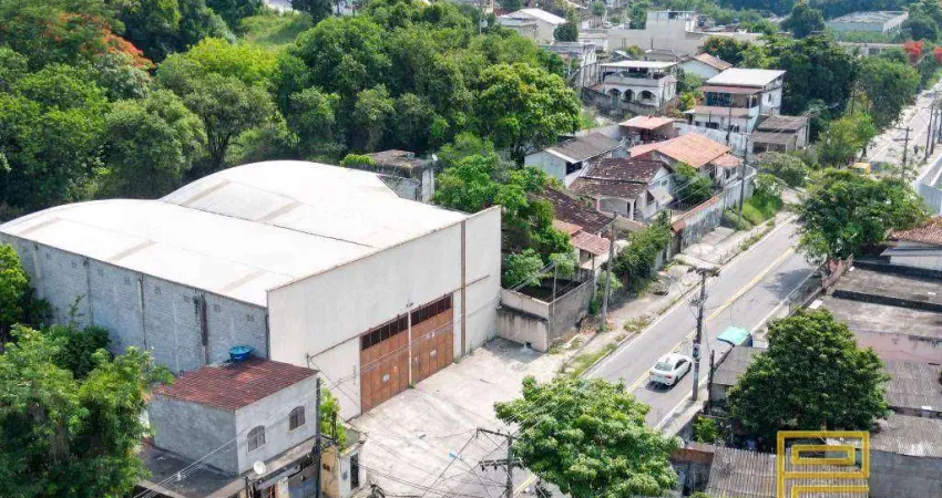 Galpão de 800 m² no colubande - são gonçalo/rj - alugue por r$ 14.500/mês + taxas ou compre por r$2.200.000