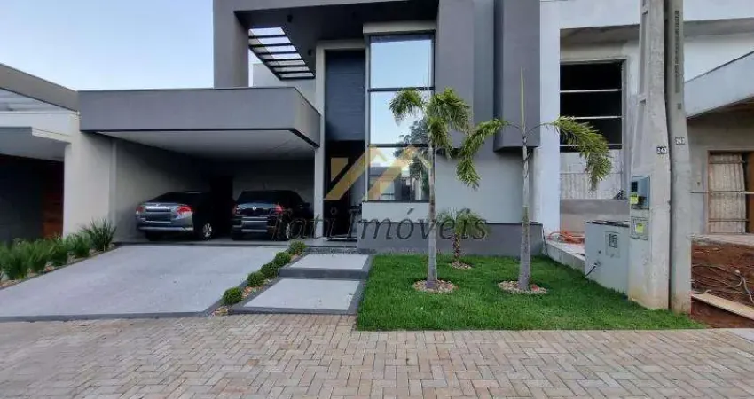 Casa em condomínio fechado com 3 quartos à venda na Av Brasilino Bento, Condomínio Village Damha IV, São Carlos