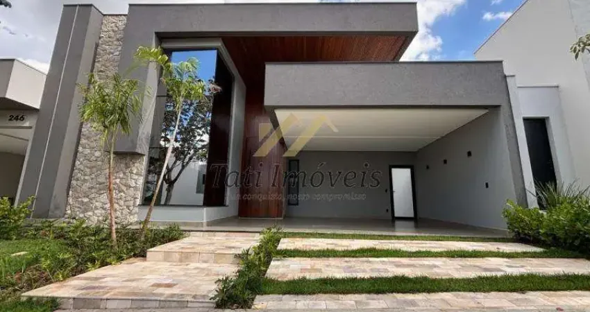 Casa em condomínio fechado com 3 quartos à venda na Av Brasilino Bento, Condomínio Village Damha IV, São Carlos