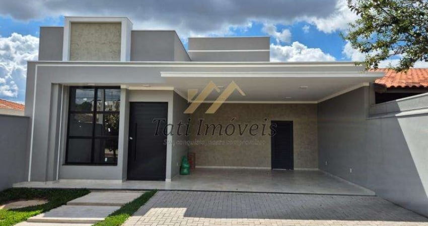 Casa em condomínio fechado com 3 quartos à venda na Avenida Pedro Muszkat, Bosque de São Carlos, São Carlos