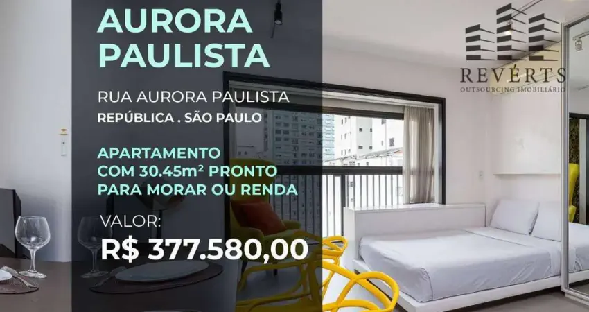 Apartamento com 1 quarto à venda na Rua Aurora, República, São Paulo
