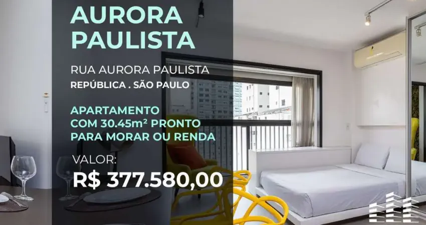 Apartamento com 1 quarto à venda na Rua Aurora, 756, Santa Ifigênia, São Paulo