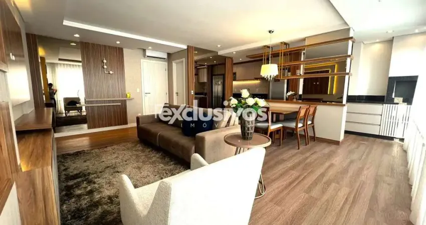 Apartamento em prédio novo no Anita Garibaldi 104m2 - 1 suíte + 2 qtos.