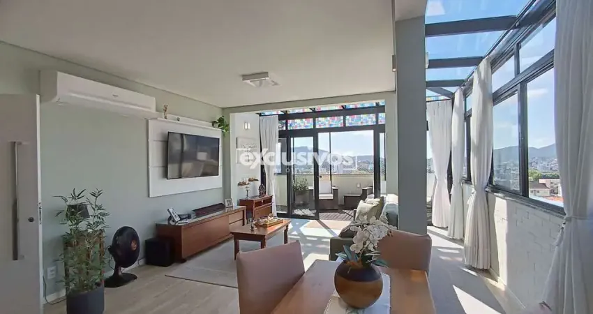 Lindo apartamento cobertura no Santo Antònio com 161 m² de área privativa, com 3 quartos sendo  2 suítes, por R$1.130.000,00