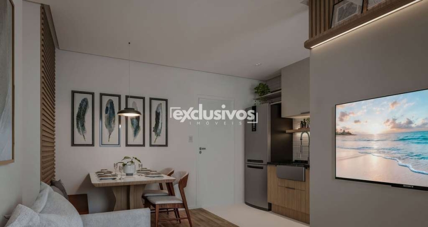 Apartamento 1 suíte em Home Club completo no Bairro Glória, em Joinville/SC