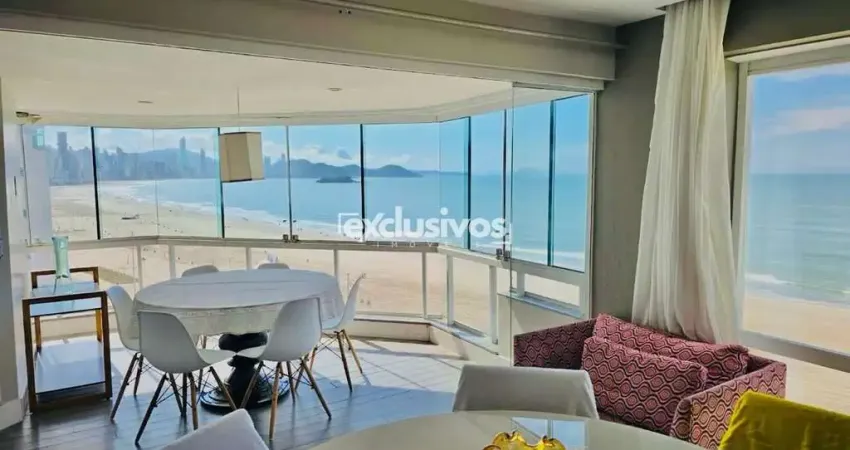 Apartamento 3 suítes mobiliado frente mar em balneário camboriú/sc por r$ 4.900.000,00