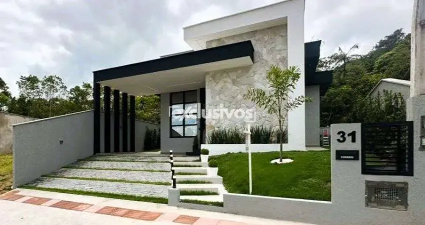 Casa alto padrão no reserva do mirante com 113,48m², 3 dormitórios e piscina!