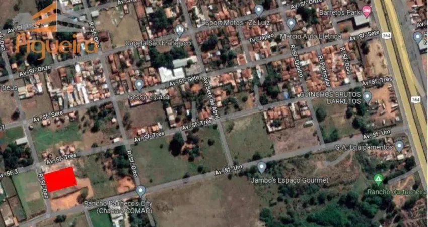 Terreno à venda, 1800 m² por R$ 684.000,00 - São Francisco - Barretos/SP