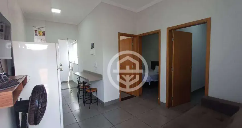 Apartamento com 2 dormitórios para alugar, 44 m² por r$ 2.300,00/mês - jardim soares - barretos/sp